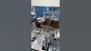 Automatic flip tray box case folding forming making machine