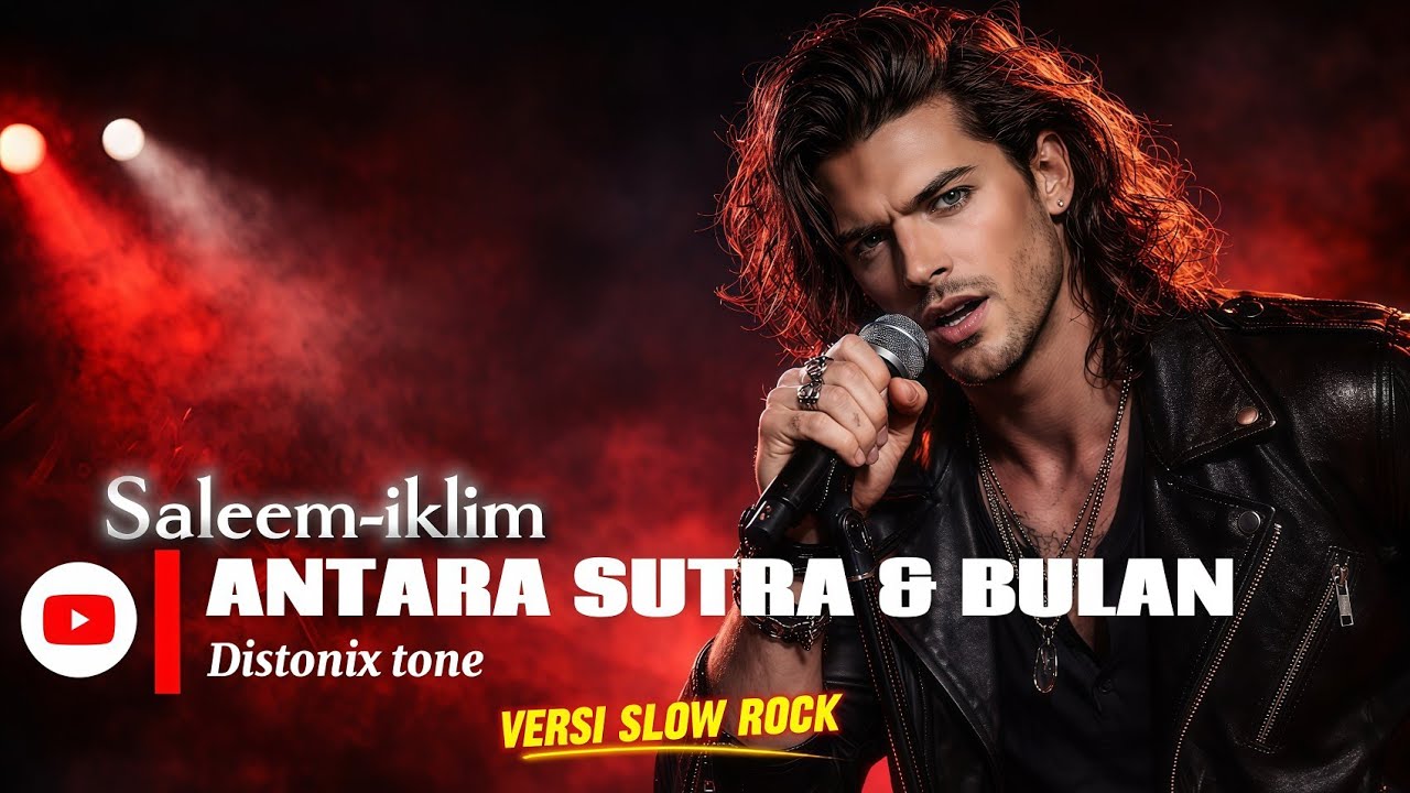 Antara Sutra dan Bulan–Ngerii parah!!Saleem Iklim(Slow Rock Ini Bikin Merinding) Cover Distonix tone