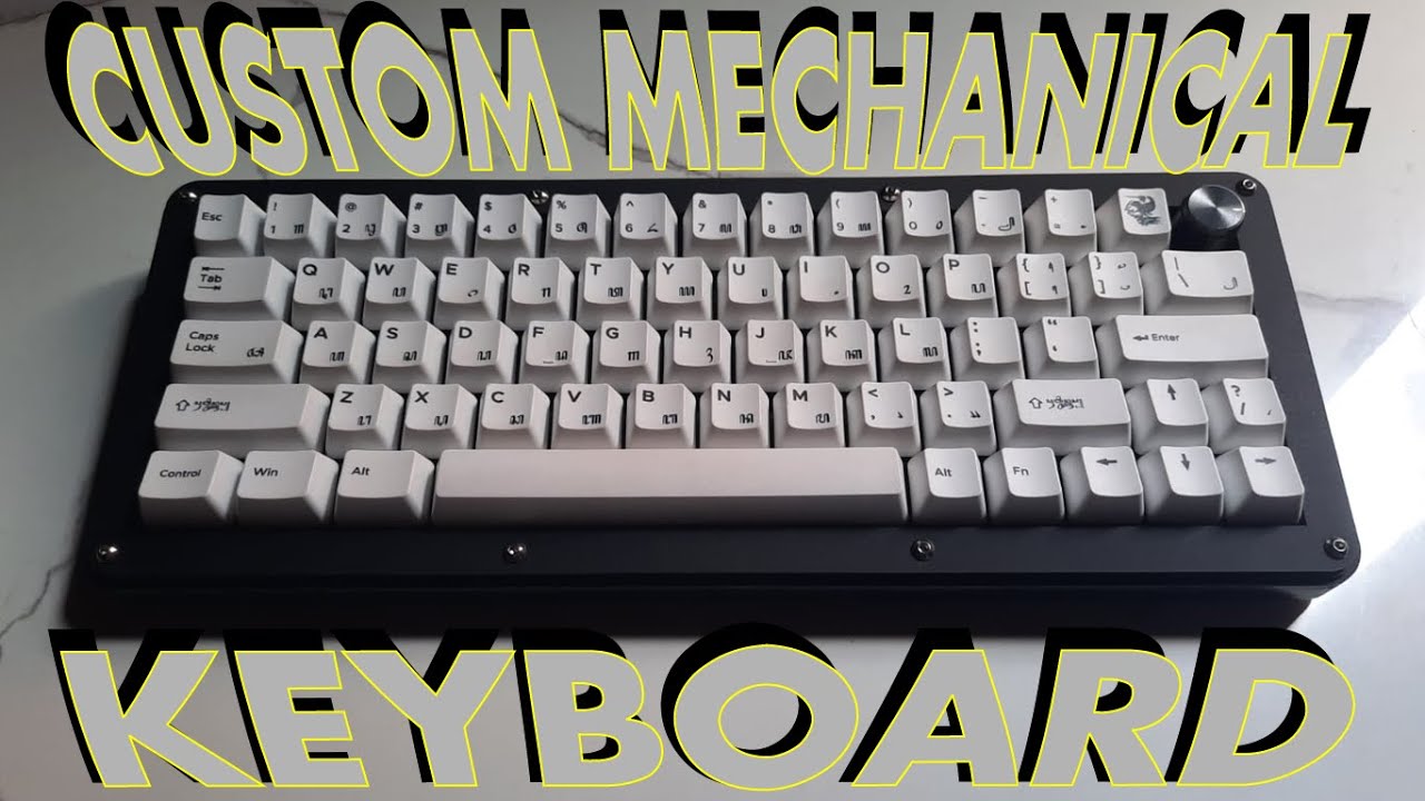 CUSTOM MECHANICAL KEYBOAR PERTAMA PAKE SWITCH CHERRY MX BLACK, BM60-EC | KNOB KIBOT CUY