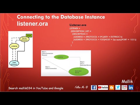 CPT 4: Connecting to the Database Instance - listener.ora - Client Connection. What is listnere.ora?