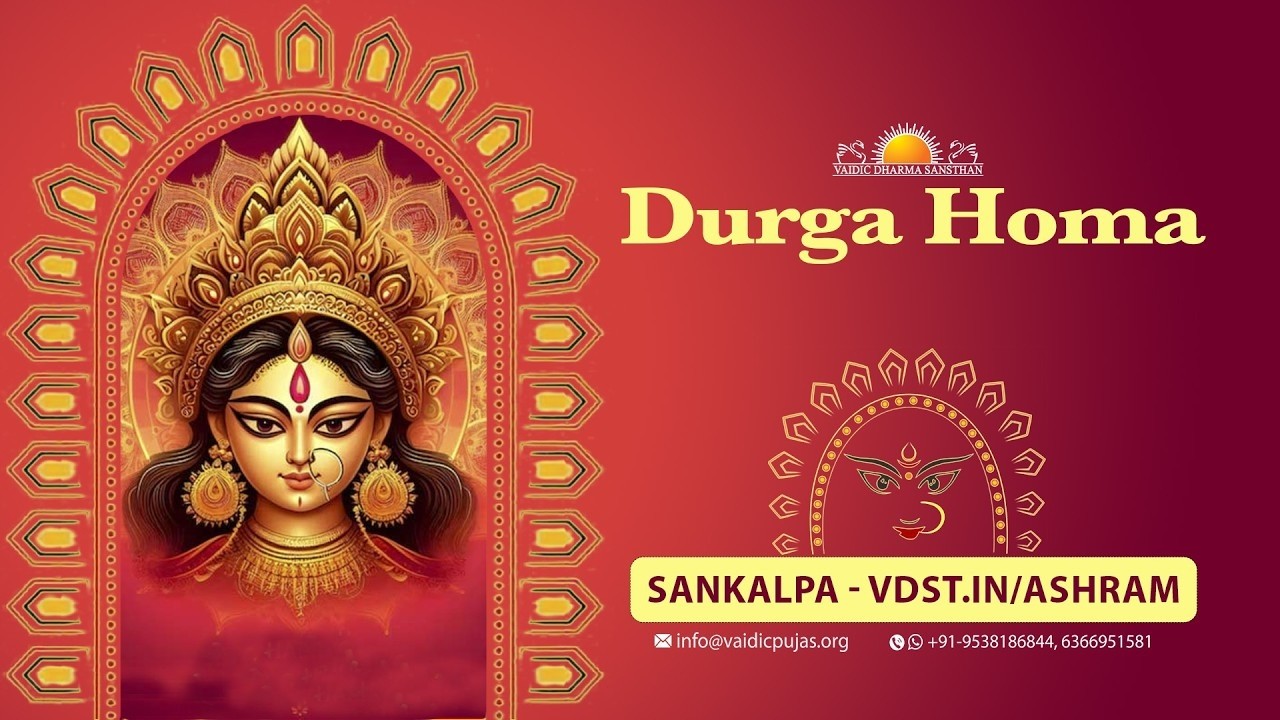 Durga Homa | 11 March 2026 | Live From VDS Bangalore Ashram
