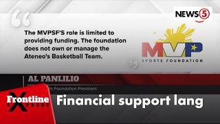 MVP Sports Foundation, itinangging pinamamahalaan nito ang Ateneo Blue Eagles | Frontline Express