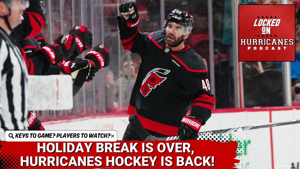 WATCH: Holiday Break is Over, Hurricanes Hockey is Back! | Carolina Hurricanes Podcast