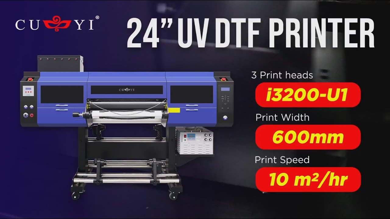 CUYI UV DTF PRINTER 24inches