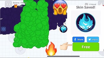 CUSTOM SKINS TUTORIAL IOS *2020*🔥SOLO *MACRO* TAKEOVER (AGARIO MOBILE)