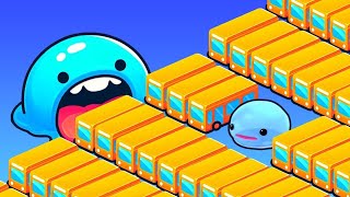 Super Slime - Black Hole .io - MAX LEVEL Gameplay! NEW GAME! screenshot 2