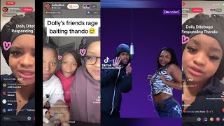 Dolly Ditebogo and her friends respond to Thando