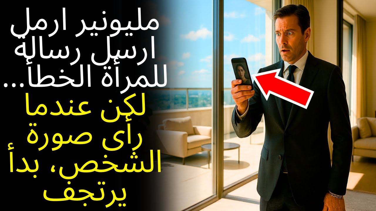 مليونير ارمل ارسل رسالة للمرأة الخطأ لكن عندما رأى صورتها