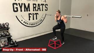 Step-Up - Front - Alternated - BB | GRF Exercise Database