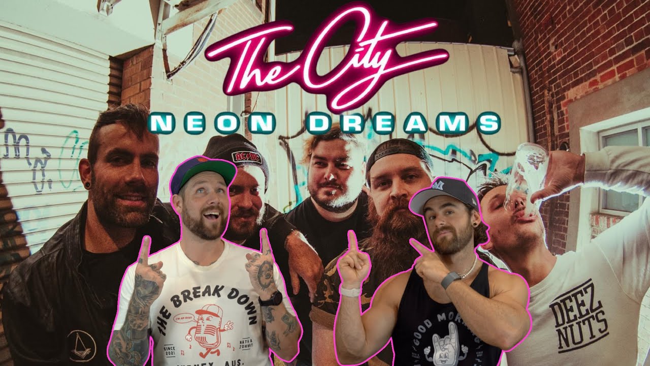 THE CITY “Neon Dreams” | Aussie Metal Heads Reaction
