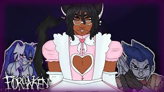 Playing FORSAKEN in a MAID OUTFIT... (With Viewers)