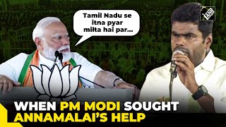 “Annamalai, zara samjhaiye…” When PM Modi sought Annamalai’s help to address public in Kanyakumari