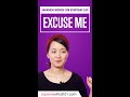 How to Say "EXCUSE ME" in Japanese ?? #shorts #japanese #japanesepod101