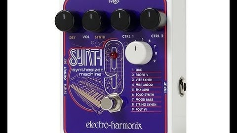 Electro Harmonix Synth 9 Demo