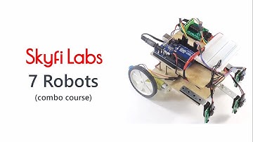 Build 7 types of robots from home - Skyfi Labs Online Project-based Course