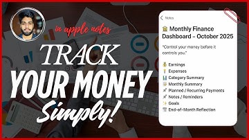 Stop Wasting Money! Track Every Expense in Apple Notes (Free iPhone Budget Method)