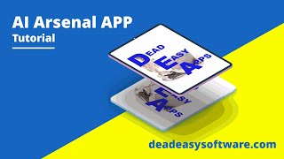 AI Arsenal App: All-in-One Multiple FREE AI Models App (A DeadEasySoftware.com $5 Apps Arsenal App) screenshot 1