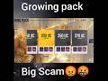 Growing Pack 🤯 Bgmi big scam #bgmi #shorts #growingpackpubg #shorts #shortvideo #pubgmobile