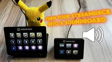 How to turn your STREAM DECK into a SOUNDBOARD (portrait)
