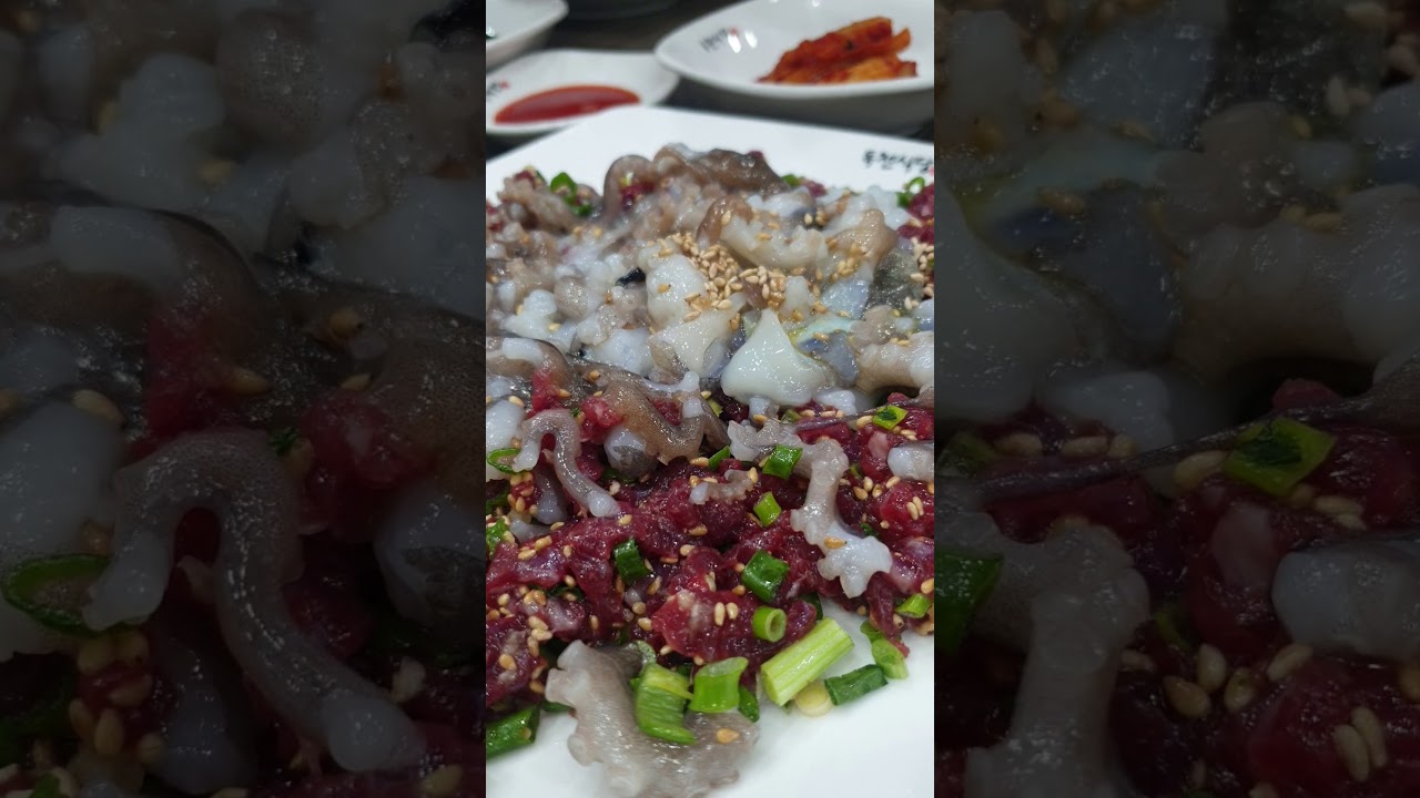 독천식당 목포 육회낙지탕탕이