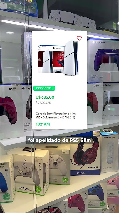 O Playstation 5 no Paraguai é mais barato 😁 👉 No link da bio