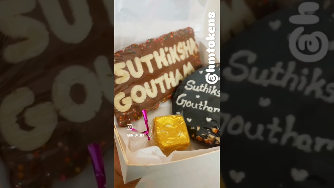 customised Chocolate Box 🍫 Contact @9600761415 