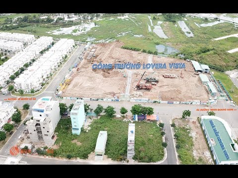 360 độ Flycam tổng thể toàn khu Lovera Park, Lovera Vista Khang Điền Bình Chánh
