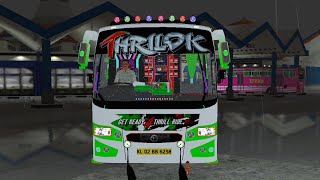 Thrilok Kerala Bus Mod In Bus Simulator Indonesia - Bussid Bus Mod - Bussid Car Mod - Bussid