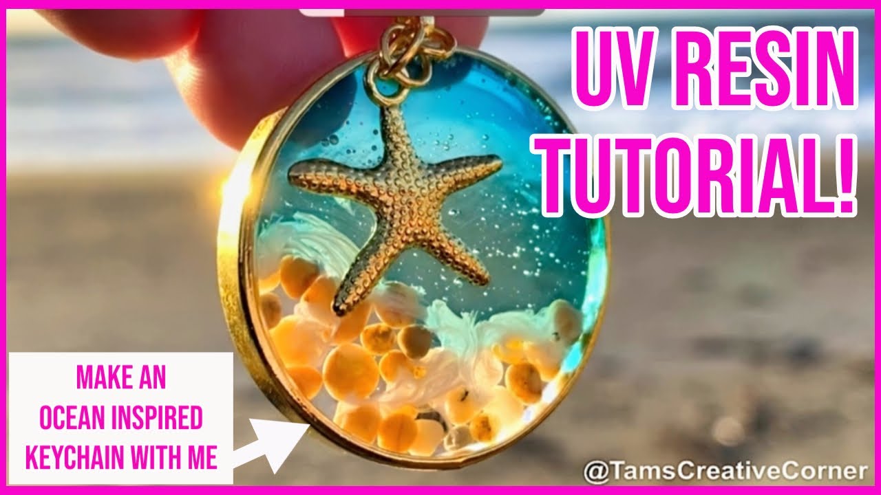 UV Resin Beginner Tutorial with Stickers / Easy & Unique DIY for