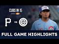 Chicago Cubs vs. Pittsburgh Pirates MLB highlights (April 10, 2026) | Marquee Sports Network