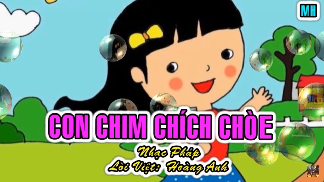 Con Chim Chích Chòe (Tập Hát Theo Lời Bài Hát Mẫu Sgk Lớp 2 Nxbgd) - Youtube