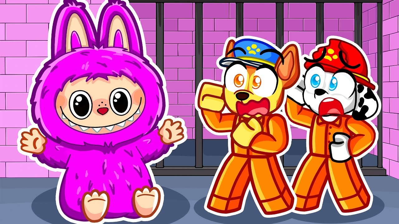 ESCAPING PINK LABUBU PRISON in Roblox!