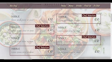 bootstrap 4 restaurant menu css