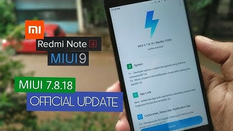 MIUI 9.7.8.18 Global Beta update🔥🔥 New Features- Redmi Note 4