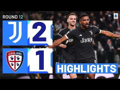 JUVENTUS-CAGLIARI 2-1 | HIGHLIGHTS | Three centre-backs score in Turin | Serie A 2023/24