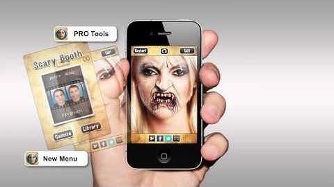 Scary Booth iOS App -- Xcode project for Sale