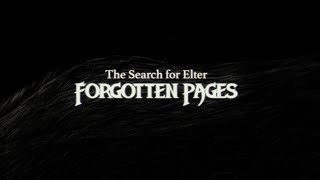 Forgotten Pages  | The Search for Elter