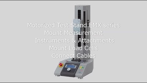 [Users Guide] Motorized Test Stand EMX series Mount Instruments & Attachments, Connect Cables