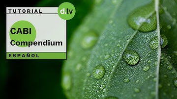 CABI Compendium - Video Tour en Español