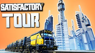 100% MAXED OUT FACTORY!  Satisfactory Mega Base Tour