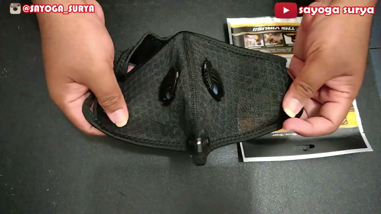 CARA PAKAI MASKER SPORT SHERLOCK N95 - UNBOXING AND REVIEW