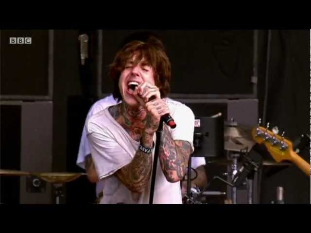 Bring Me The Horizon perform 'Blessed With A Curse' at Reading Festival 2011 - BBC class=