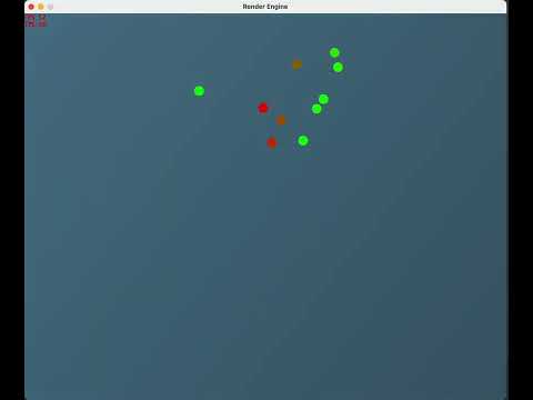 Rendering Engine - Pendulum Wave Animation