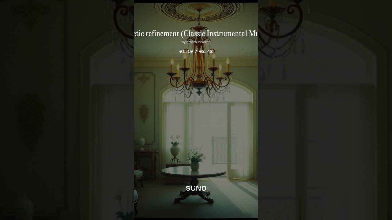 Poetic refinement (Classic Instrumental Music)