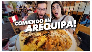 🇵🇪 La MEJOR COMIDA del PERÚ?? 😋 Apunta los datos para comer en AREQUIPA 👈