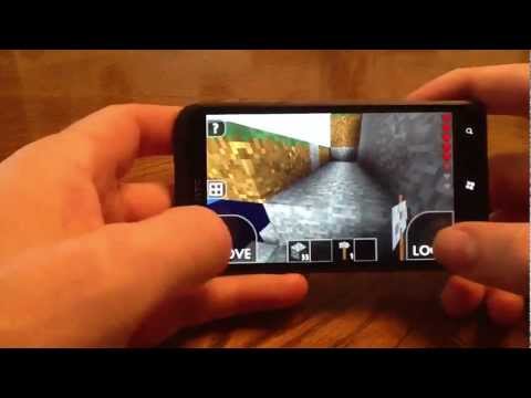 Survivalcraft Gameplay #1 Alpha1.3 on the HTC Titan (for android and windows phone)
