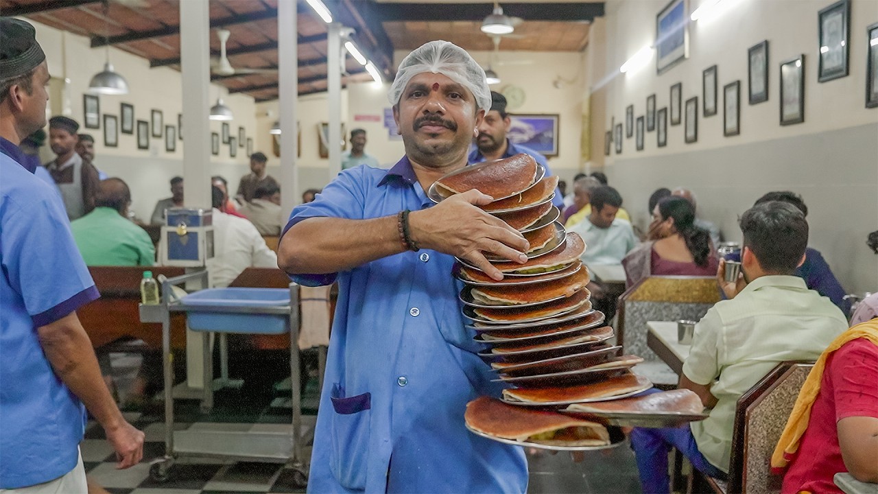 Bengaluru's Crispy Dosa That’s Served To More Than 3,000 People A Day | India