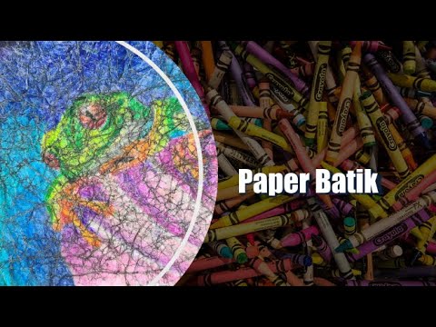 Video: Kako Slikati Batik