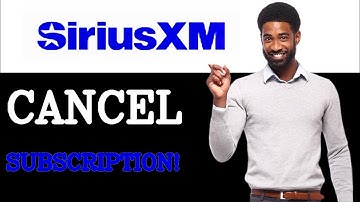 Cancel SiriusXM Subscription Online (2025)
