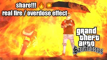 GTA SA ANDROID OVERDOSE EFFECT NO IMPORT |share + review